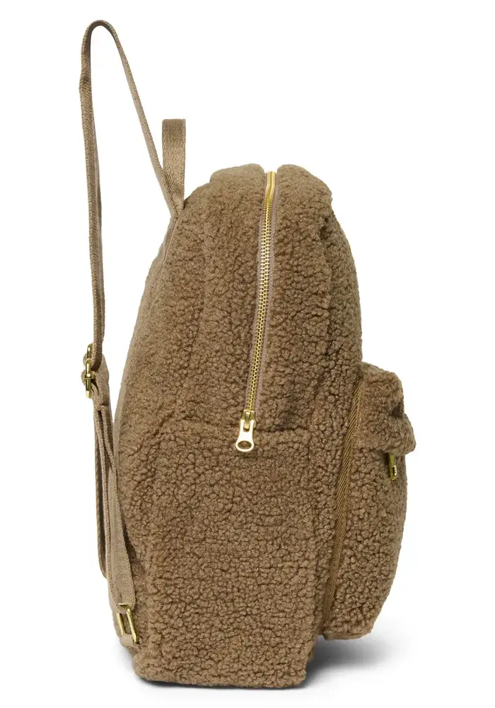 Studio Noos Brown Teddy Midi Backpack