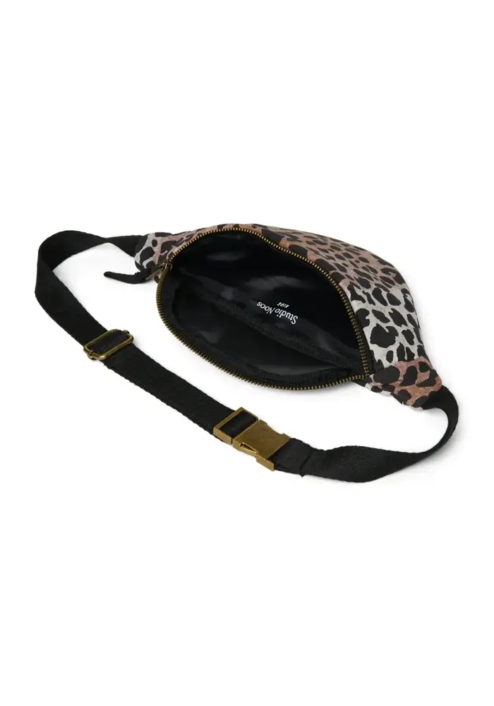 Studio Noos Hazel Leopard Soft Cotton Mini Fannypack