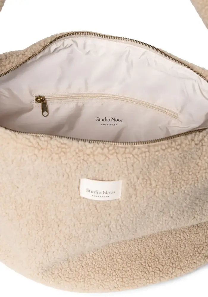 Studio Noos Ecru Teddy Crossbody Tas