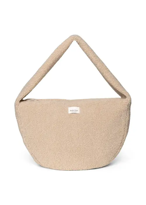 Studio Noos Studio Noos Ecru Teddy Crossbody Tas