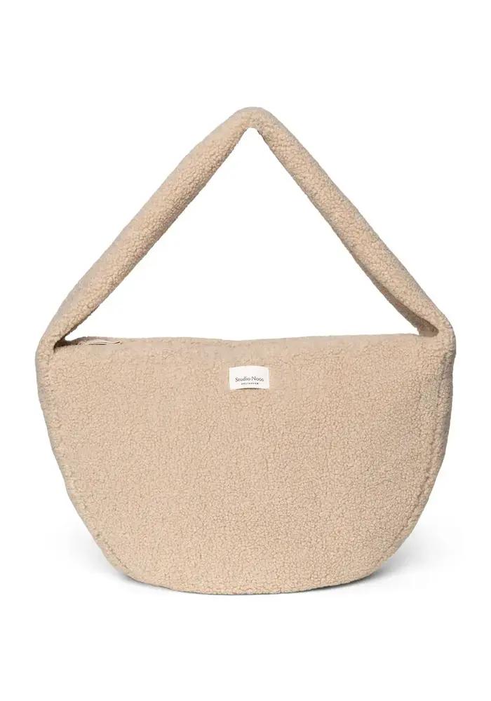 Studio Noos Ecru Teddy Crossbody Tas