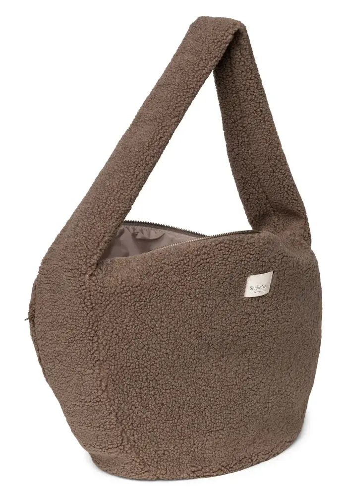 Studio Noos Brown Teddy Crossbody Tas