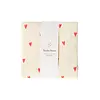 Studio Noos hydrofiele doek – Hearts 120 x 120 cm