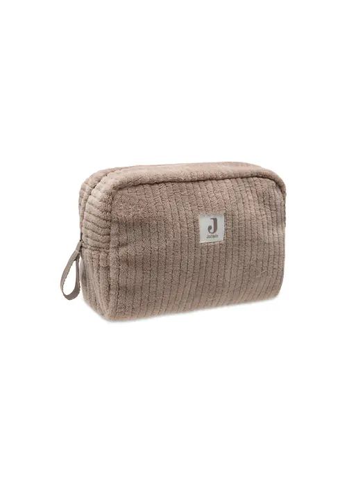 Jollein Jollein Luier Etui Rib Milky Coffee