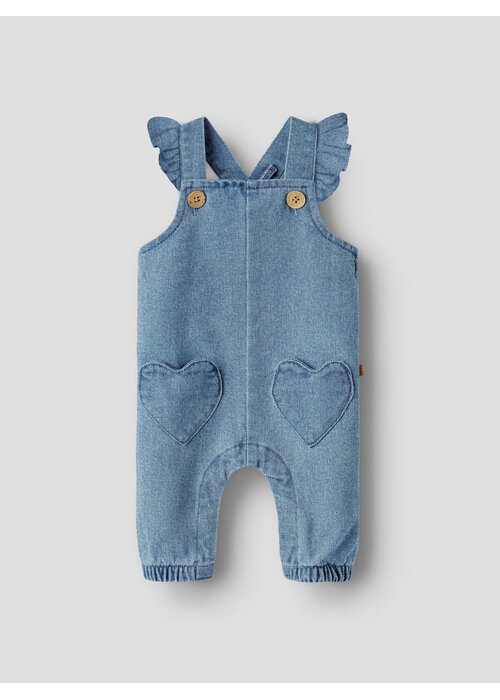 Lil' Atelier Lil 'Atelier Lulia Loose Denim Overall Medium Blue Denim