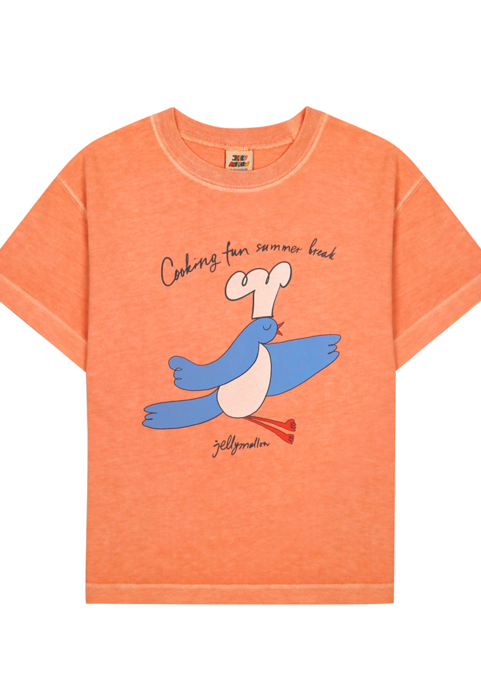 Jelly Mallow Cooking Bird Pigment T-shirt
