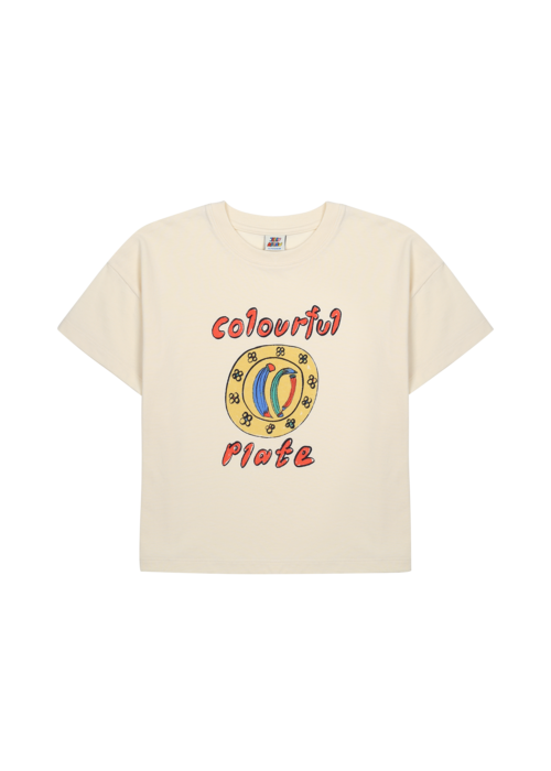 Jelly Mallow Jelly Mallow Colorful Plate T-shirt