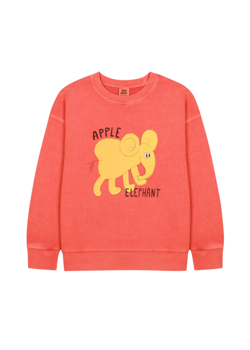 Jelly Mallow Jelly Mallow Elephant Pigment Sweatshirt