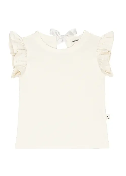 House of Jamie House of Jamie Ruffled Tee Cream I