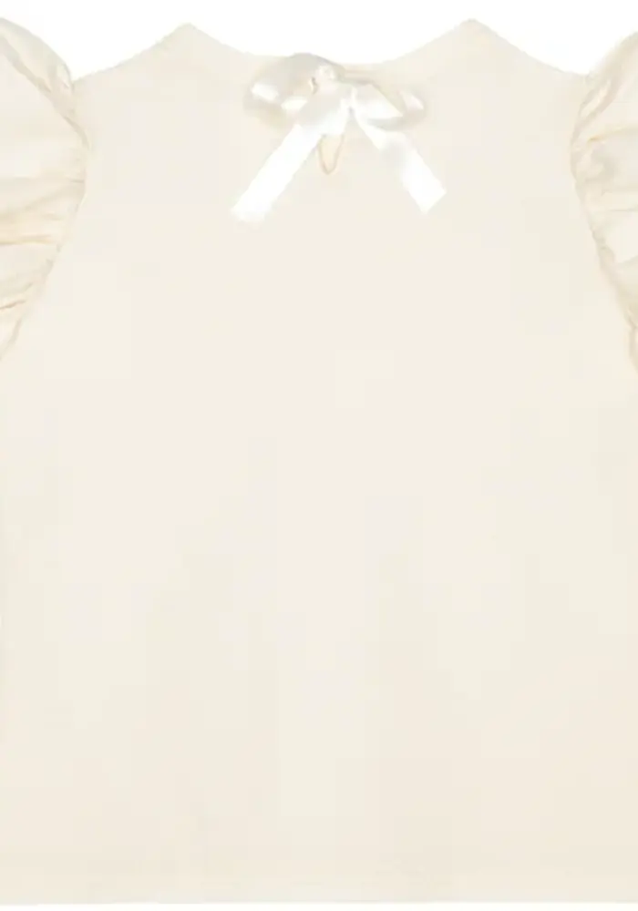 House of Jamie Ruffled Tee Cream I