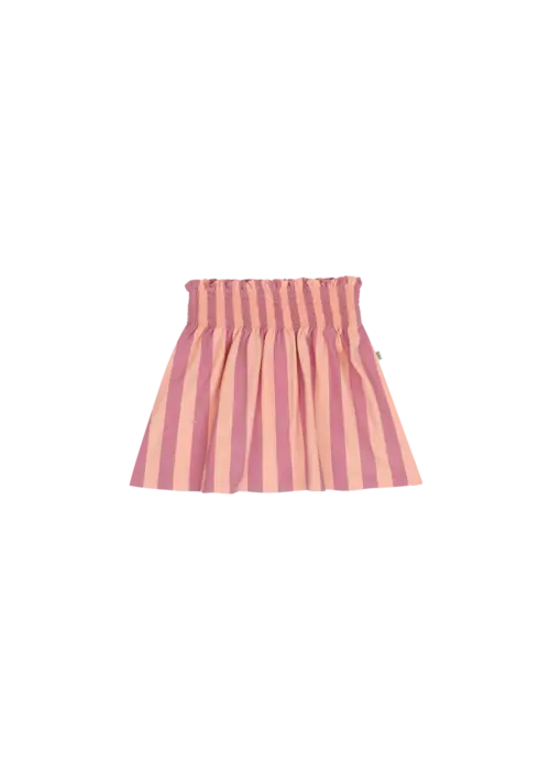 House of Jamie House of Jamie Smocked Skirt Violet Bellini Stripes