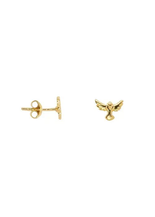 Bibi Camille Bibi Camille Mini Angel Wings Stud Earring Gold
