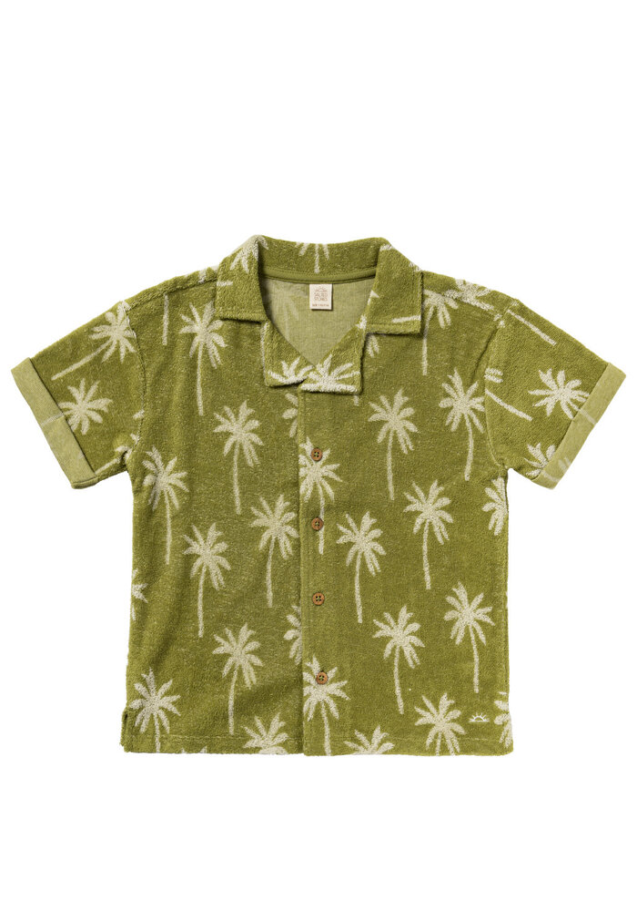 Salted Stories Beach Palms | Loose Shirt Iguana