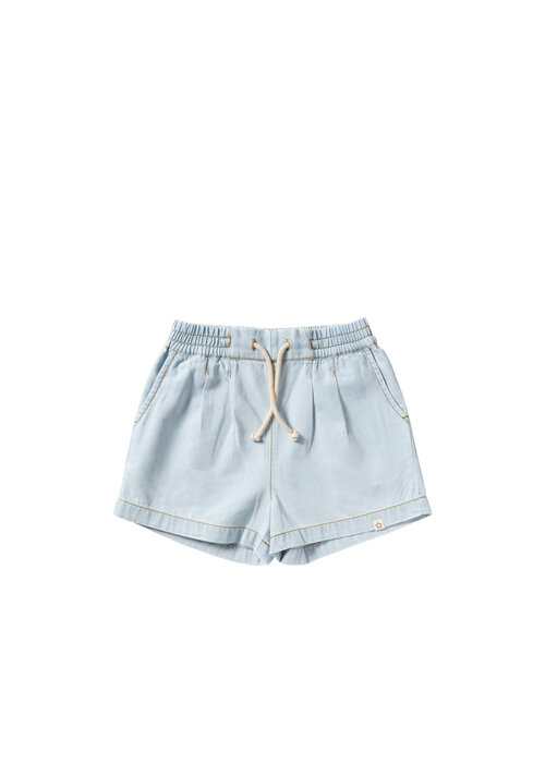 Your Wishes Your Wishes Chambray | Relaxed Shorts Sunlit Blue