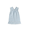 Your Wishes Chambray | Ruffle Dress Sunlit Blue