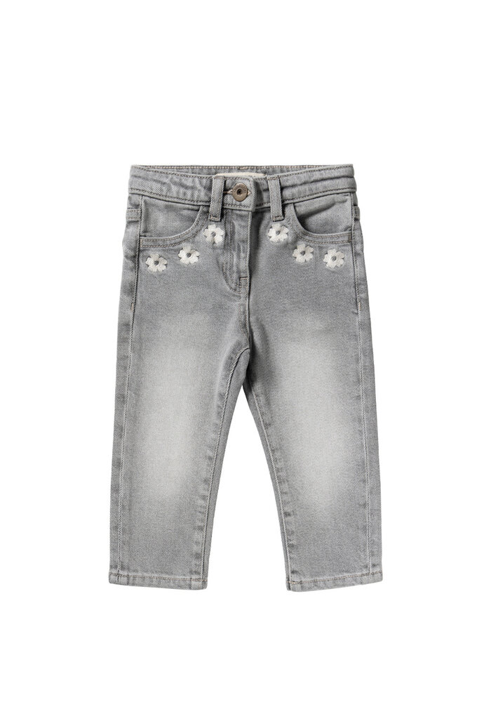 Your Wishes Stretch Denim | Baggy Jeans Grey