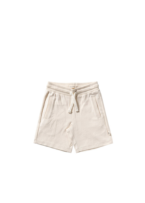 Your Wishes Your Wishes Stamped Palms | Bermuda Shorts White Swan