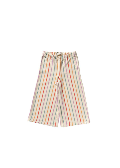 Your Wishes Your Wishes Sunset Stripe | Wide Leg White Swan