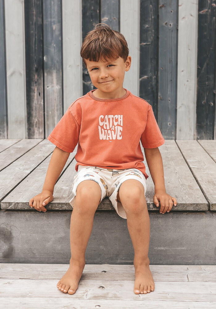 Your Wishes Garment Dye | Wide Tee Ginger