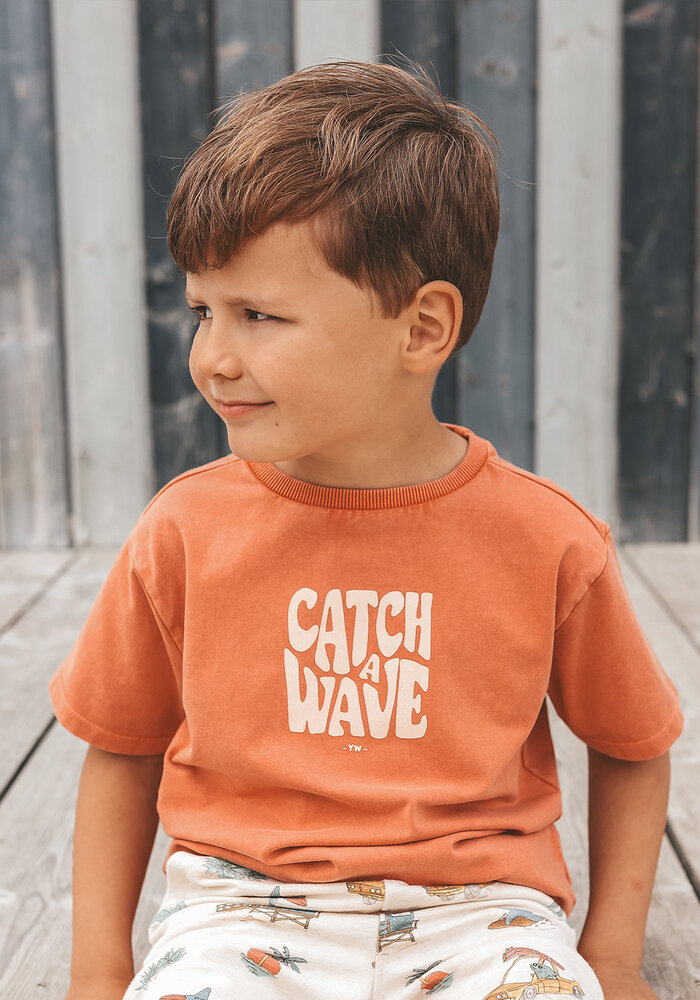 Your Wishes Garment Dye | Wide Tee Ginger