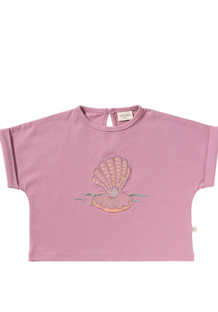 Your Wishes Single Jersey | Wide Tee Orchid Haze