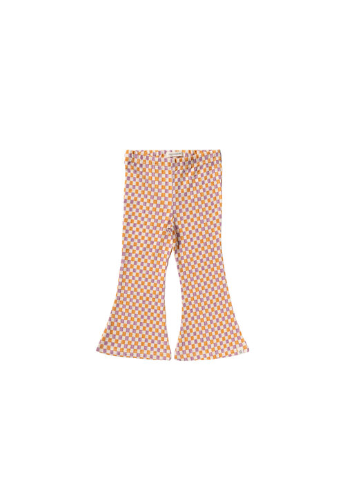 Your Wishes Your Wishes Mini Check | Flared Legging Multicolor