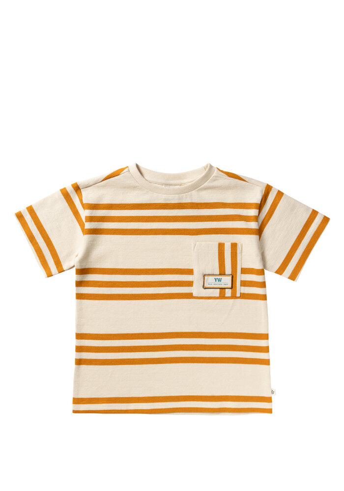 Your Wishes Triad Stripe | Oversized Tee Multicolor