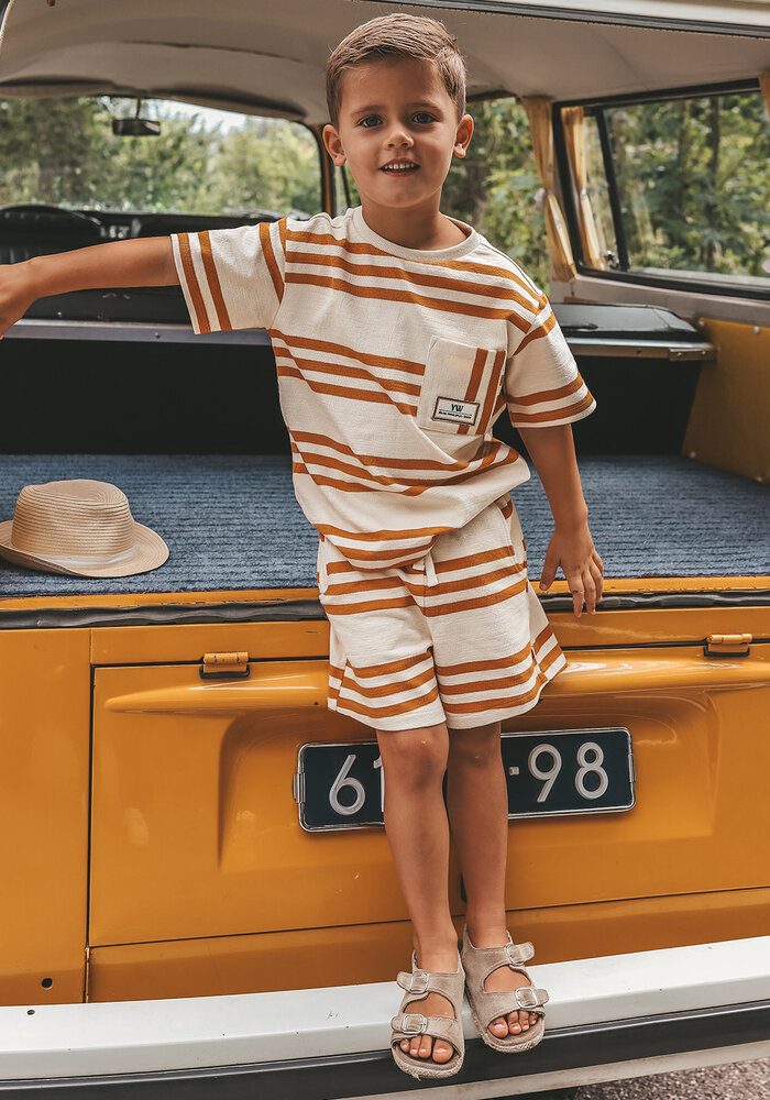 Your Wishes Triad Stripe | Bermuda Shorts Multicolor