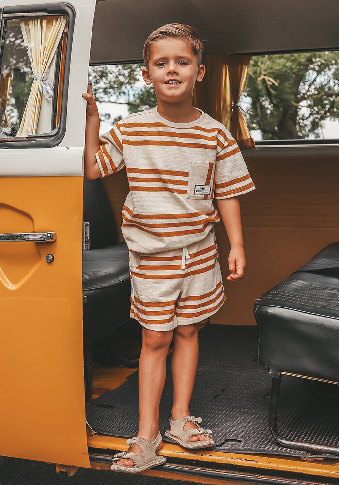 Your Wishes Triad Stripe | Bermuda Shorts Multicolor