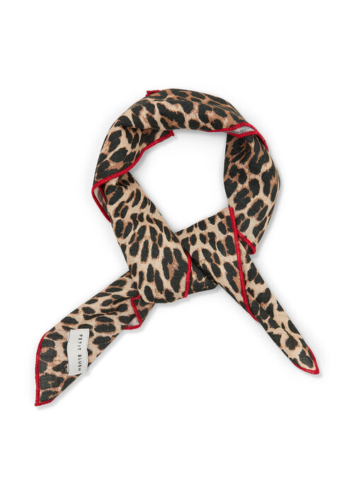 Petit Blush Petit Blush Scarf 50x50 cm Leopard AOP