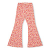Petit Blush Bowie Flared Pants Small Flowers AOP