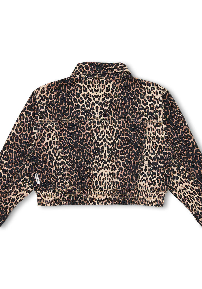 Petit Blush Leopard Jacket Leopard AOP