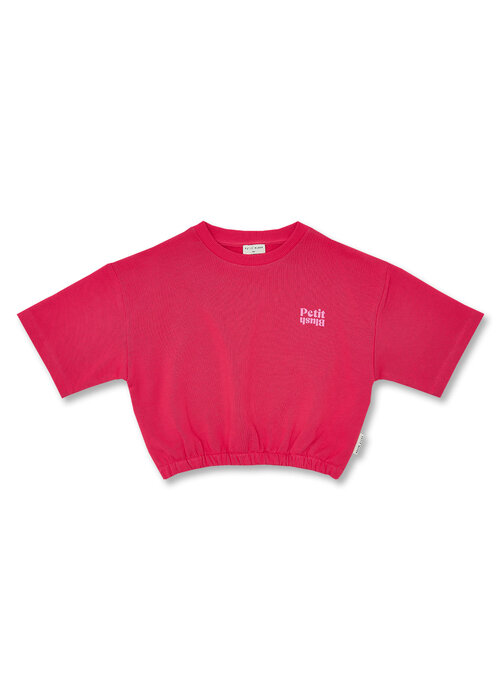 Petit Blush Petit Blush T-Shirt Elastic Waist  Raspberry Wine