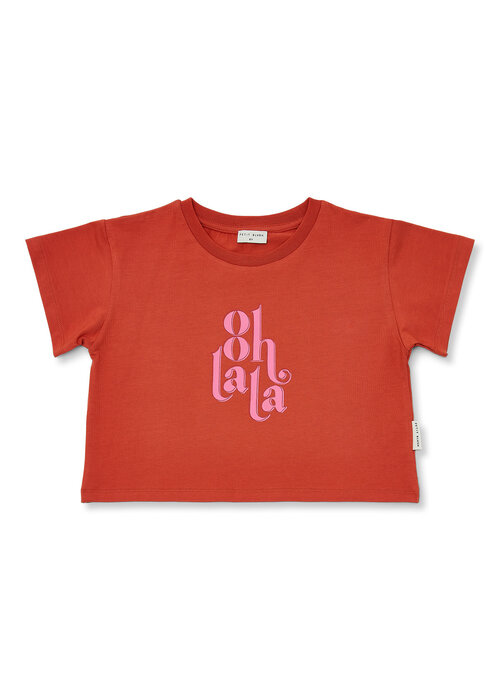 Petit Blush Petit Blush T-Shirt Ooh lala Burnt Brick