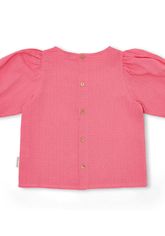 Petit Blush Puff Sleeve Blouse Pink Lemonade
