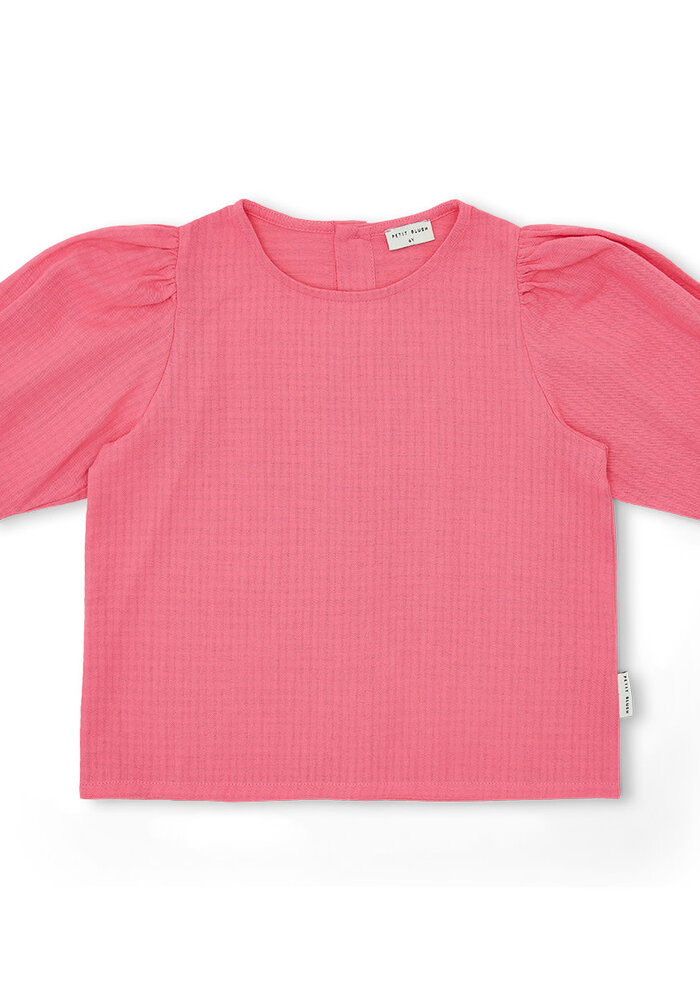 Petit Blush Puff Sleeve Blouse Pink Lemonade