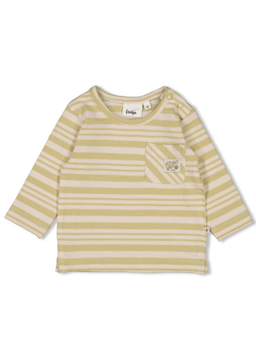 Feetje Feetje Longsleeve streep - Safari Savage baby