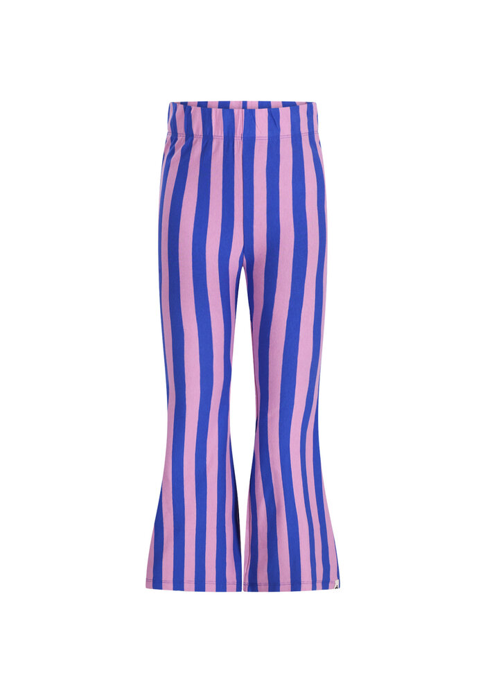 The New Chapter flared pants Nena Blue Pink Stripes