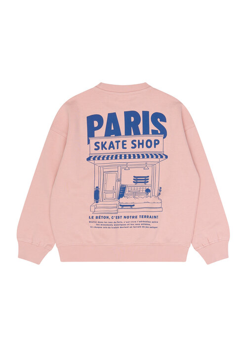 The New The New TNSeyn OS Sweatshirt Silver Pink