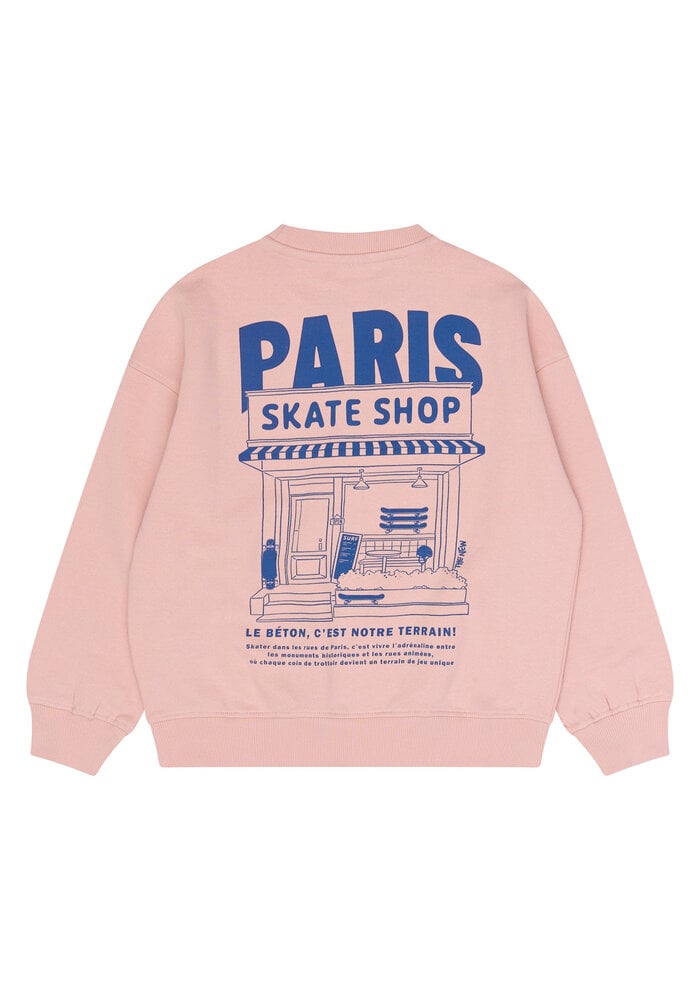 The New TNSeyn OS Sweatshirt Silver Pink