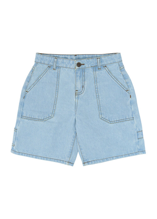The New The New TNSavid Skate Shorts Light blue denim