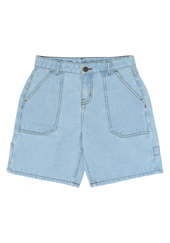 The New TNSavid Skate Shorts Light blue denim