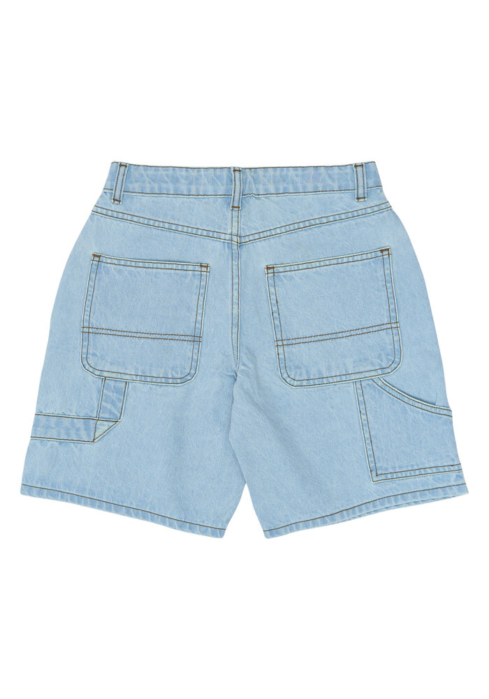 The New TNSavid Skate Shorts Light blue denim