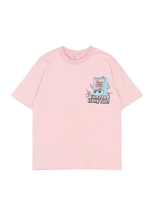 The New The New TNSnack OS S_S Tee Silver Pink