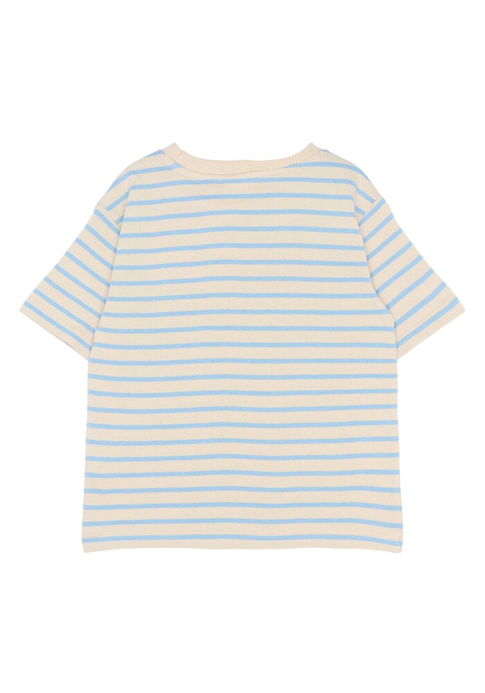The New TNSanny OS S_S Tee Forever Blue Striped
