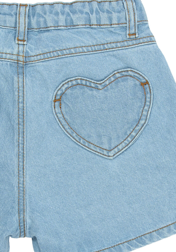 The New TNSamantha Denim Shorts Light blue denim