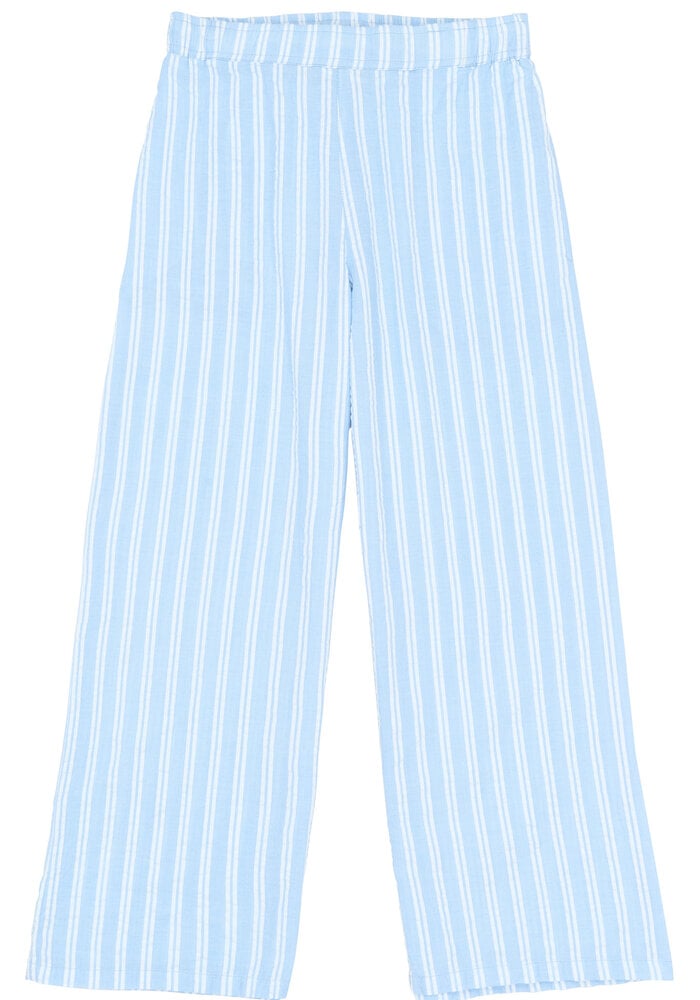 The New TNShirley Wide Pants Forever Blue Striped