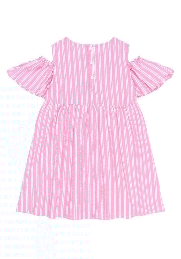 The New TNShirley S_L Dress Carmine Rose Striped