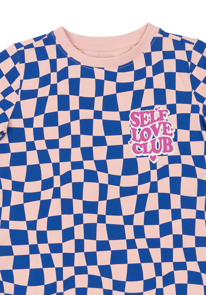 The New TNSisse S_S Tee Silver Pink AOP