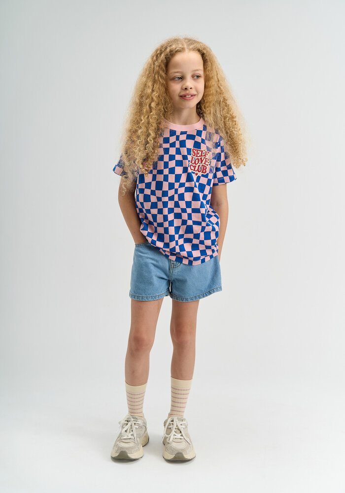 The New TNSisse S_S Tee Silver Pink AOP